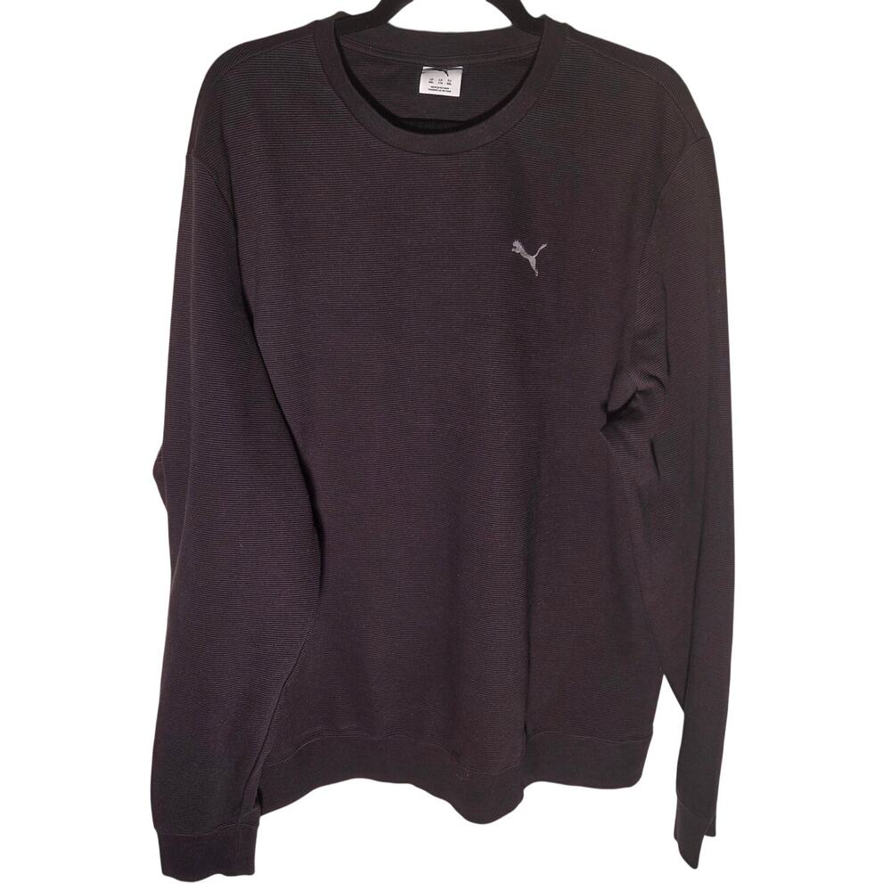 Comfortable Puma Men's XXL Black Sweatshirt Hoodie